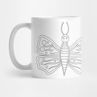 Happy Butterfly Wings Mug